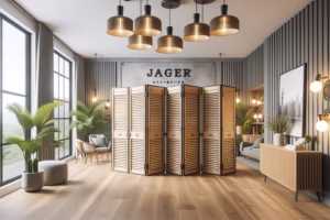 harmonika vrata z idealno prostorsko in estetsko funkcionalnostjo