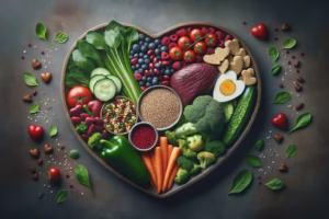 Preprečevanje srčnega infarkta skozi zdrav življenjski slog in prehrano.