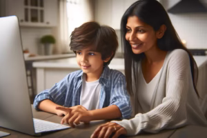 Staršem priporočamo proaktiven pristop k zagotavljanju varnosti otrok na internetu.