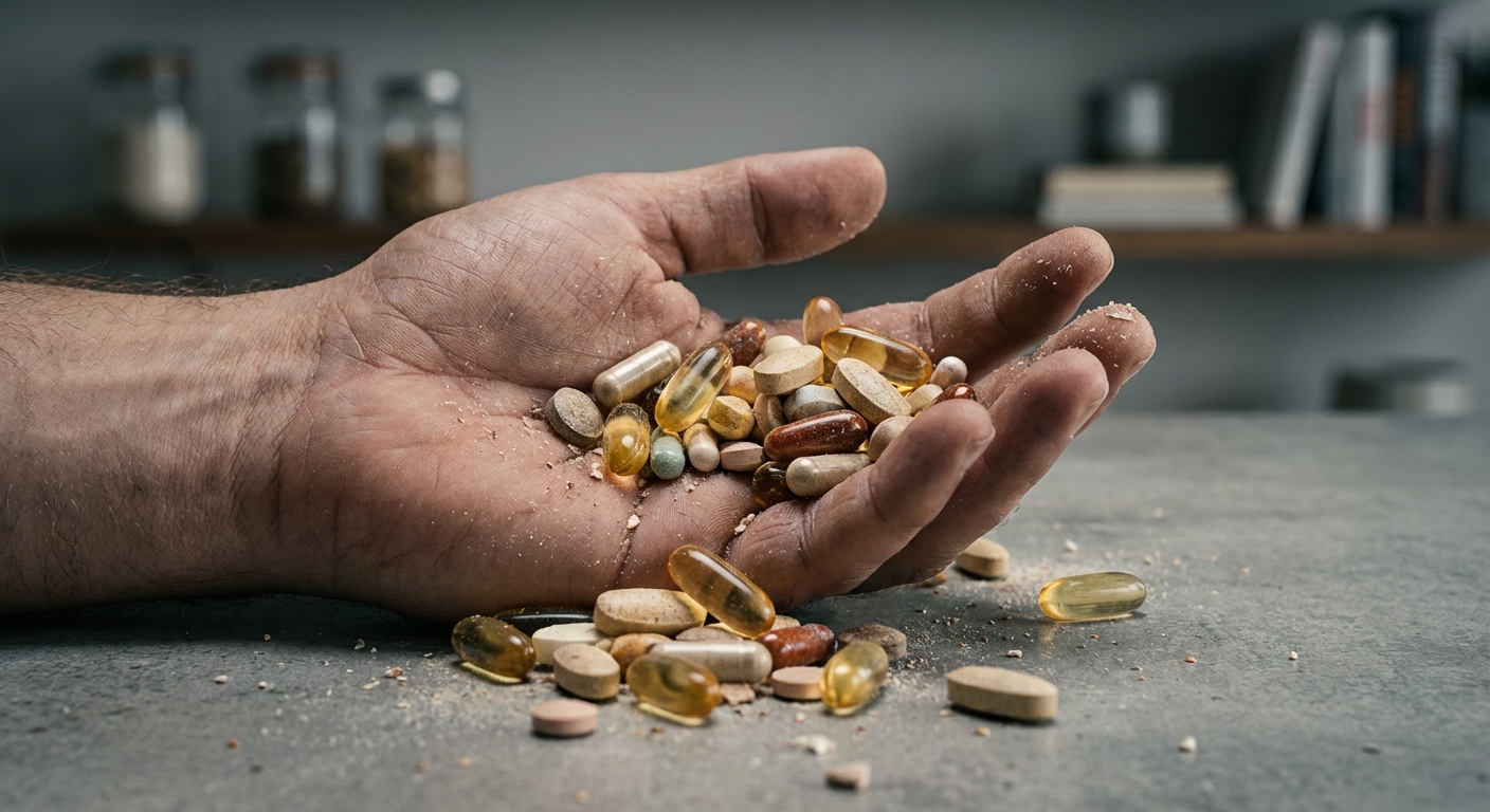 Neodgovorno jemanje prehranskih dopolnil lahko povzroči hipervitaminozo, stanje škodljivih presežkov v telesu.