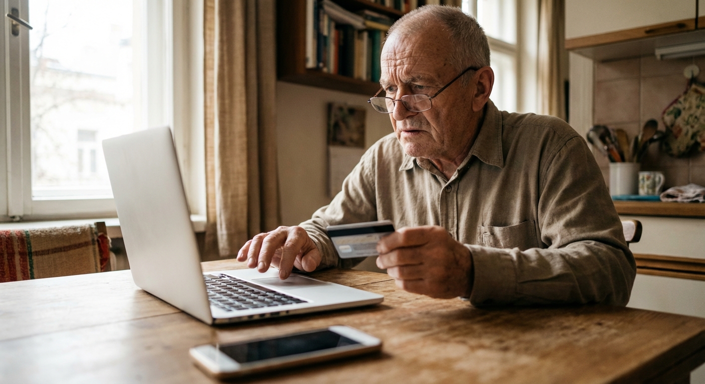 Izboljšanje digitalne pismenosti starejših je nujno za njihovo finančno varnost v digitalnem svetu.