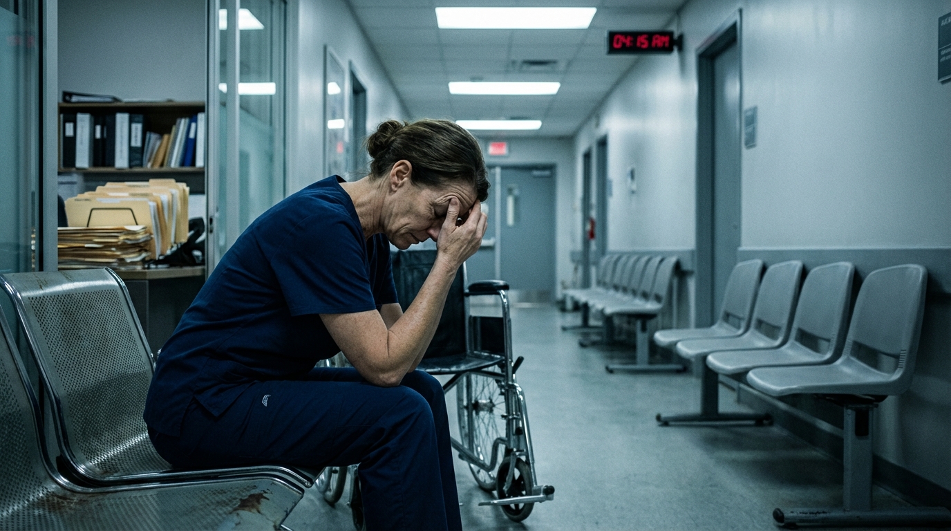 Izgorelost medicinskih delavcev odraža resno pomanjkanje zdravstvenega kadra in sistemsko izčrpanost v javnih zavodih.