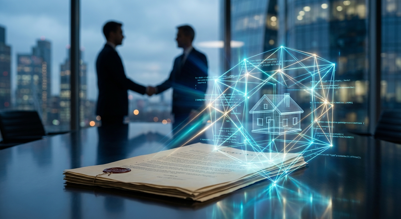 Članek raziskuje, kako pametne pogodbe z avtomatizacijo procesov, vključno z DeFi in tokenizacijo nepremičnin, preoblikujejo gospodarstvo.