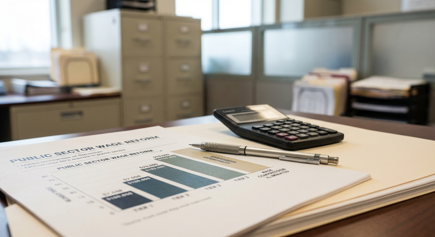 Nova plačna lestvica je zasnovana za učinkovito preprečevanje kompresije plač v javnem sektorju.