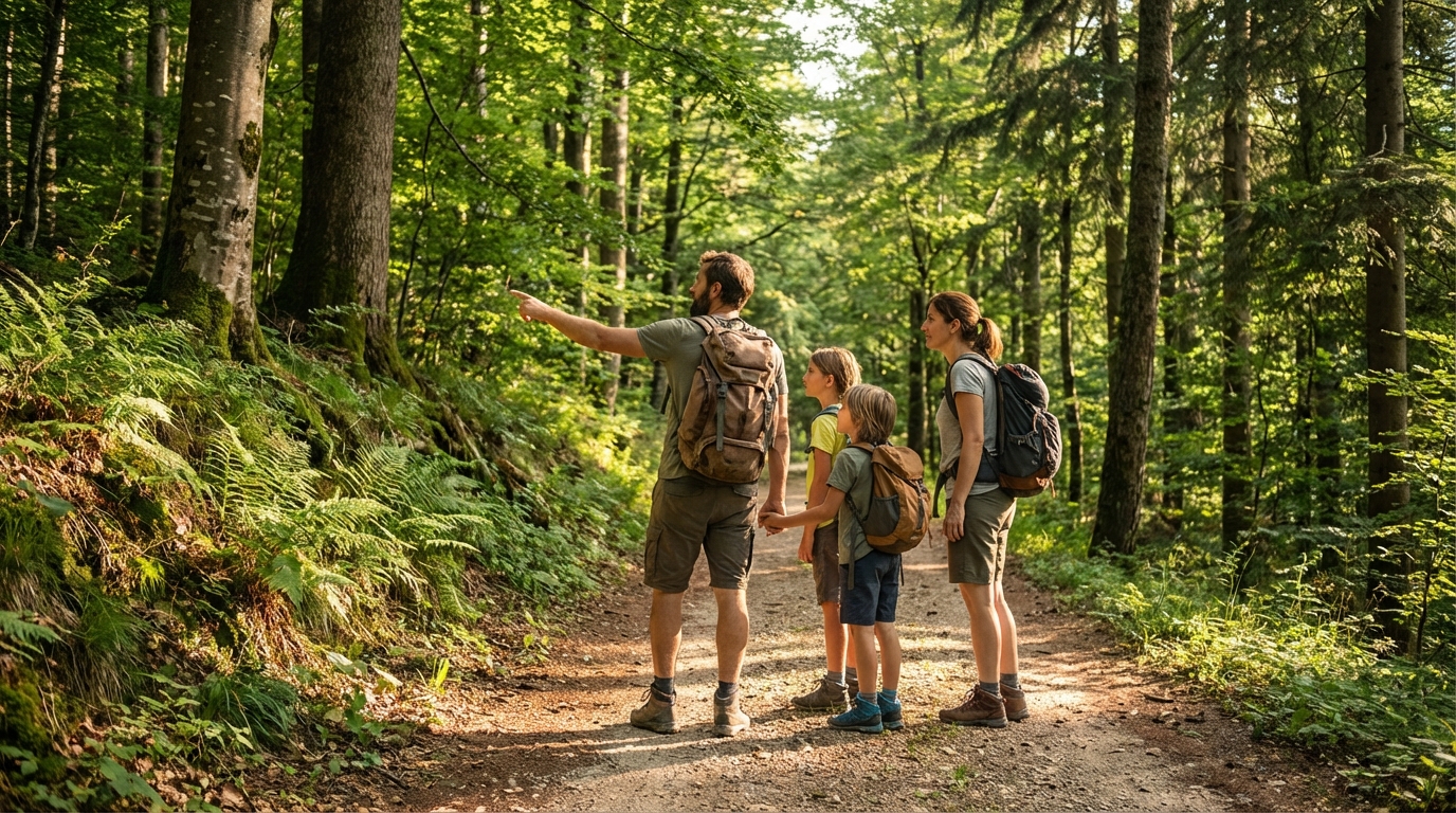 Spodbudite razvoj in krepite družinske vezi skozi poučne in nepozabne družinske izlete v naravo.