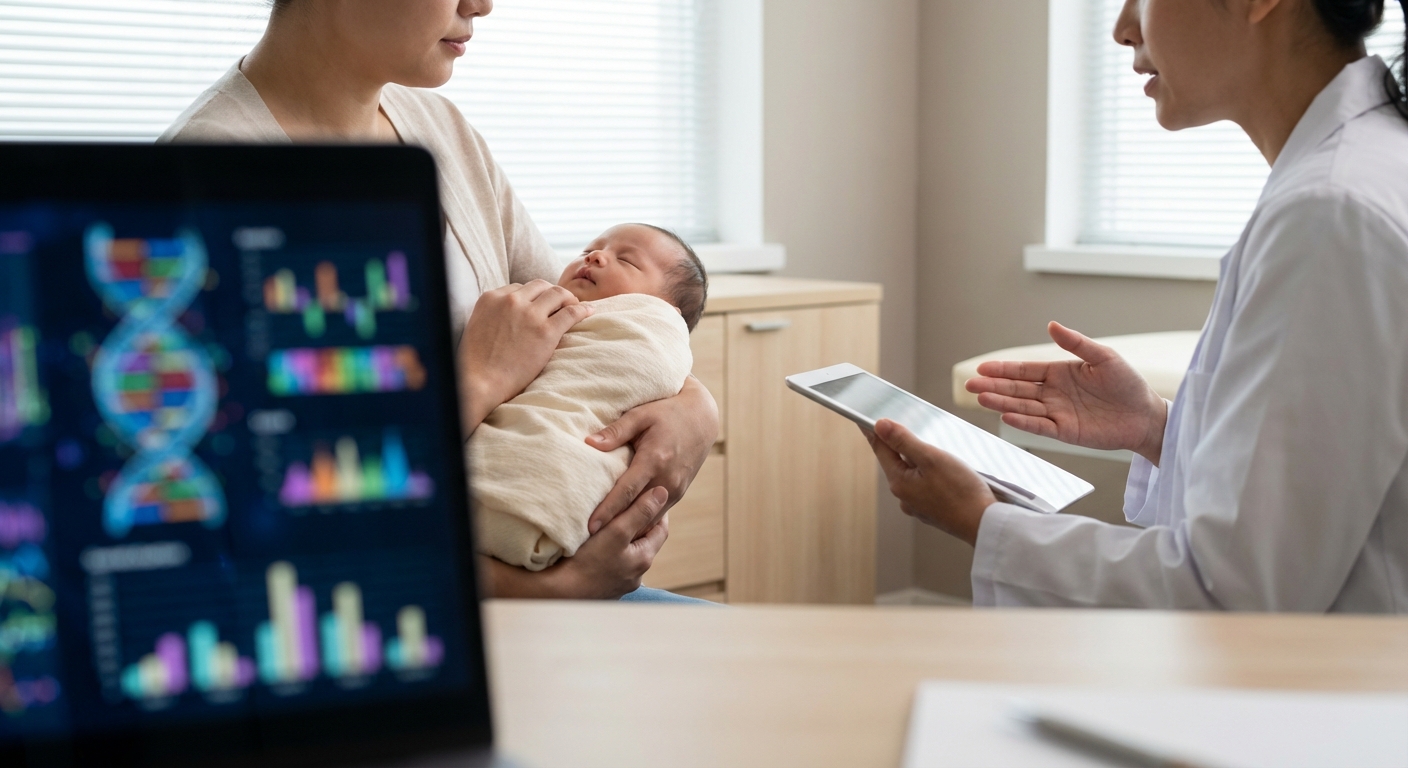 Pravočasno presejanje novorojenčkov je nepogrešljiv ukrep za identifikacijo in obvladovanje morebitnih zdravstvenih tveganj.