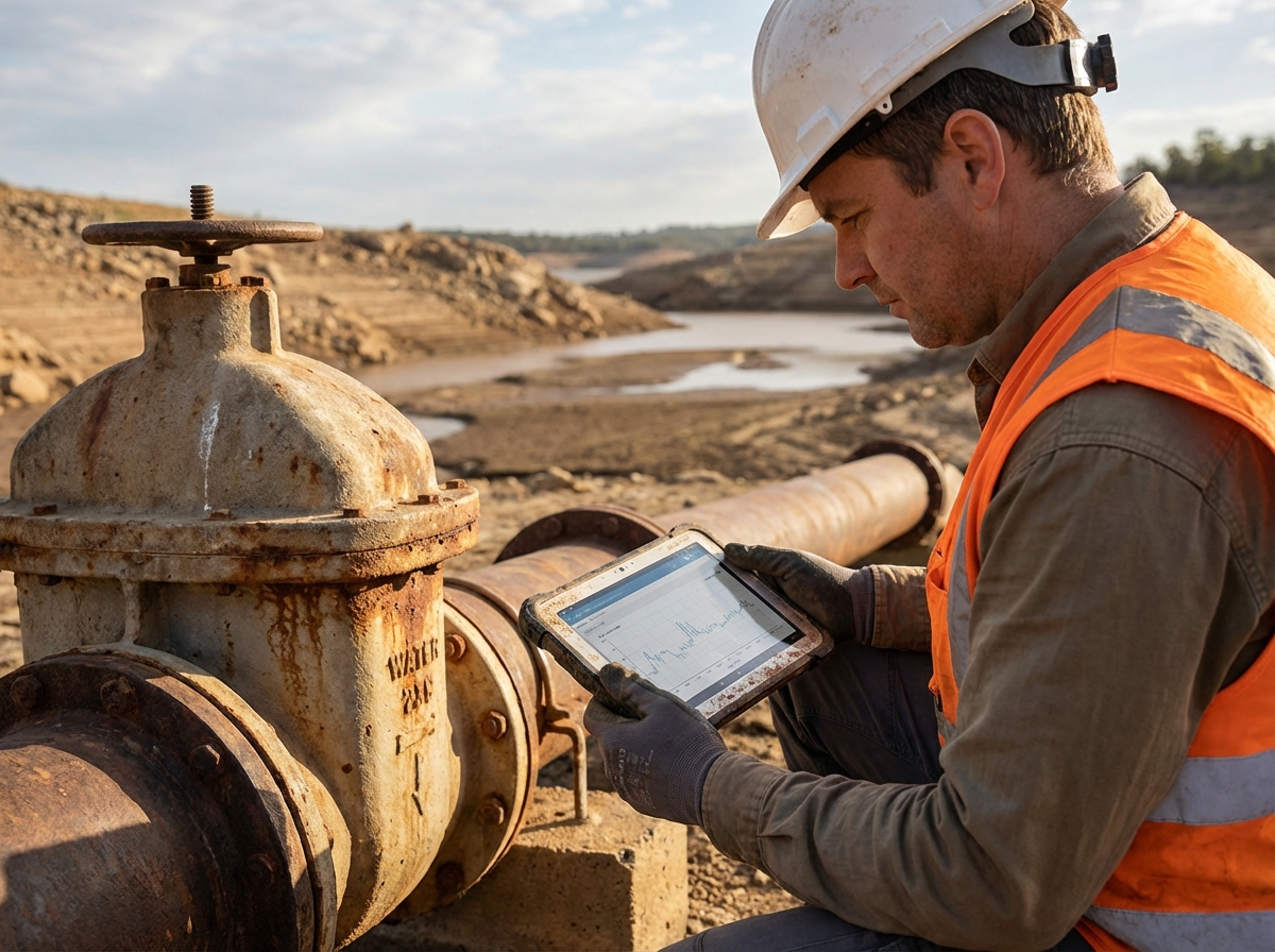 Zmanjševanje izgube pitne vode in posodobitev javne infrastrukture sta prioriteti za lokalne skupnosti.