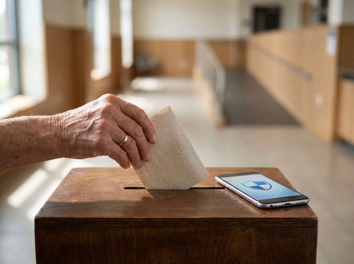 Za univerzalno volilno dostopnost je ključna integracija e-glasovanja z robustno digitalno varnostjo in izboljšano fizično dostopnostjo volišč.