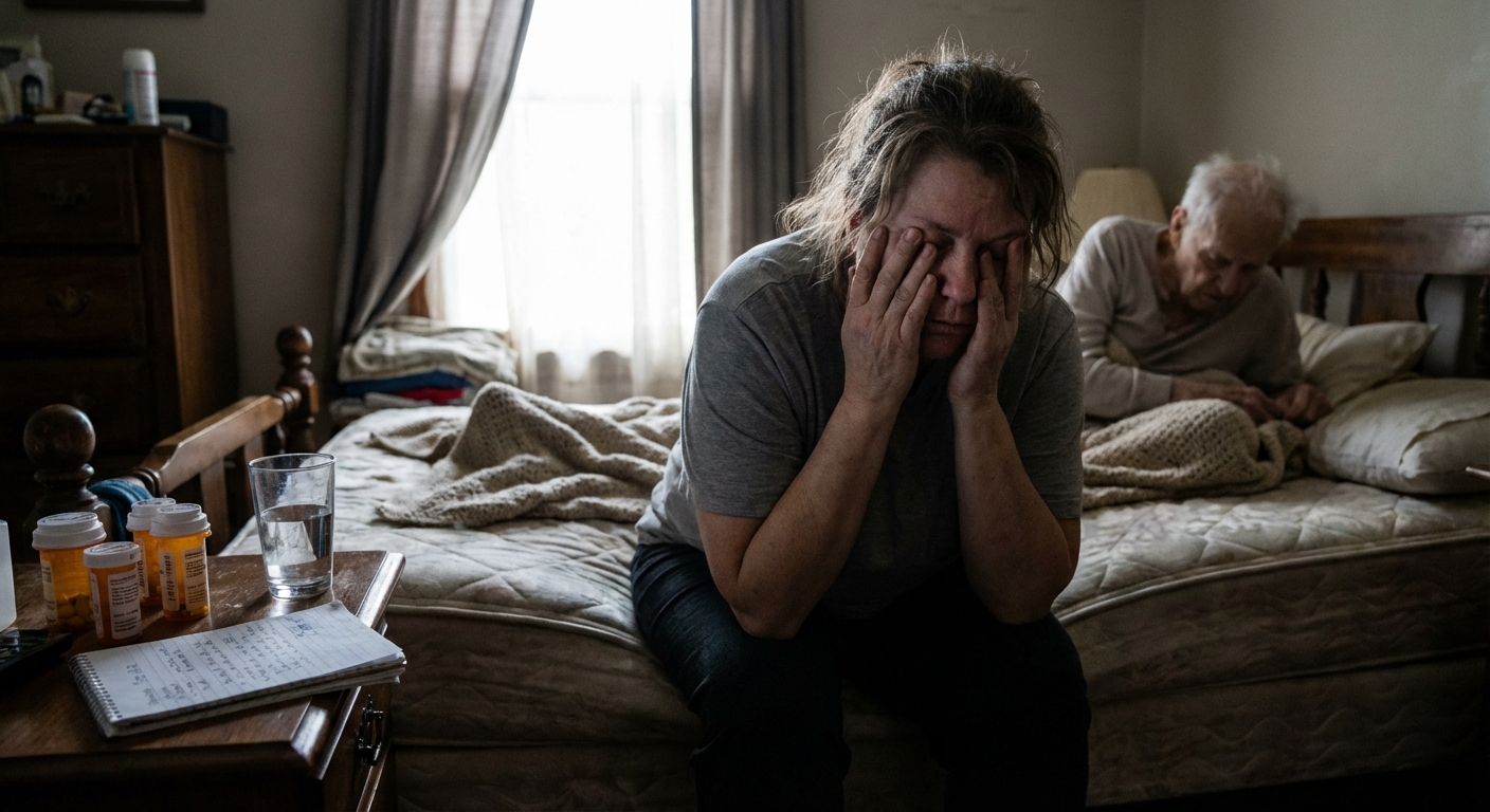 Prikazana izgorelost skrbnikov opozarja na kritično pomanjkanje sistemske pomoči v dolgotrajni oskrbi.