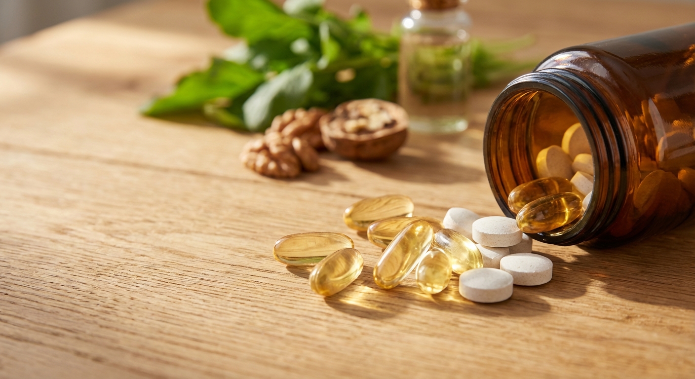 Članek pojasnjuje, katera prehranska dopolnila, vključno z Omega-3 in Vitaminom D, resnično delujejo in katera so predvsem marketinške iluzije.