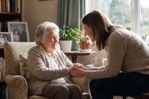 Članek razloži, kako je kakovostna pomoč na domu za starejše ključna za ohranjanje neodvisnosti in dostojanstvenega staranja.