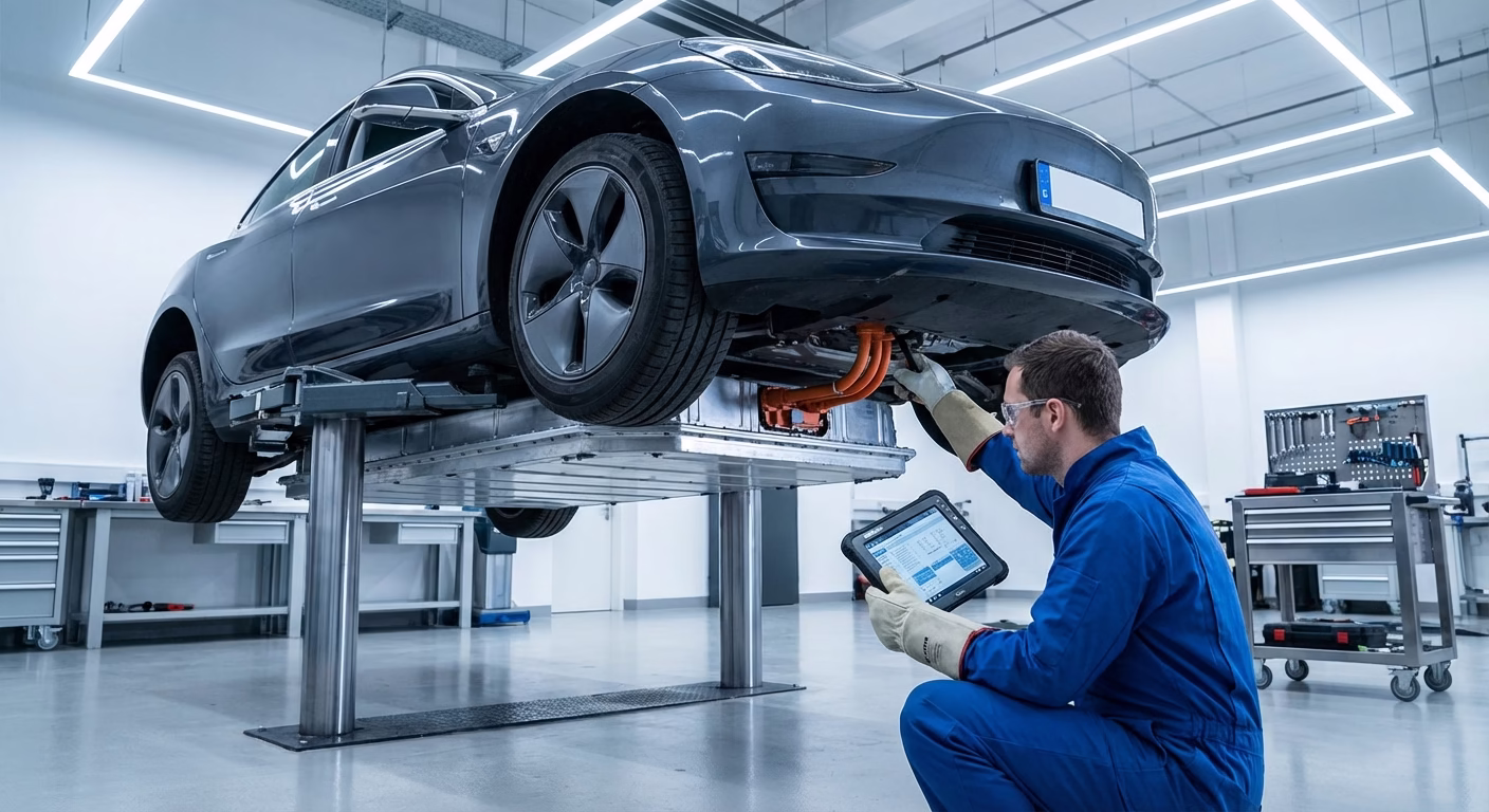 Analiza stroškov vzdrževanja električnega avtomobila poudarja pomen baterije, digitalnih sistemov in kibernetske varnosti.