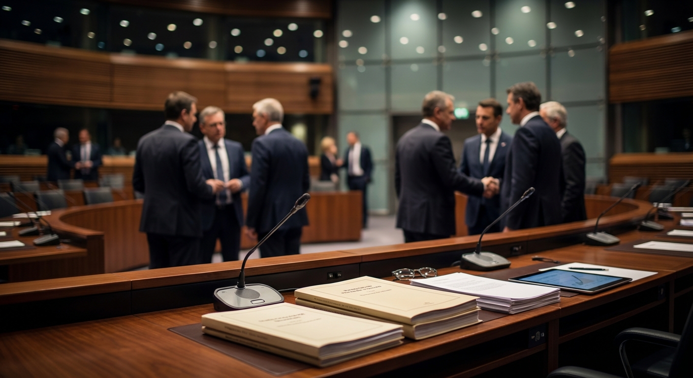 Namesto zgolj političnega povezovanja strank, članek poudarja pomen sistemskih rešitev za javno dobro in socialno državo.