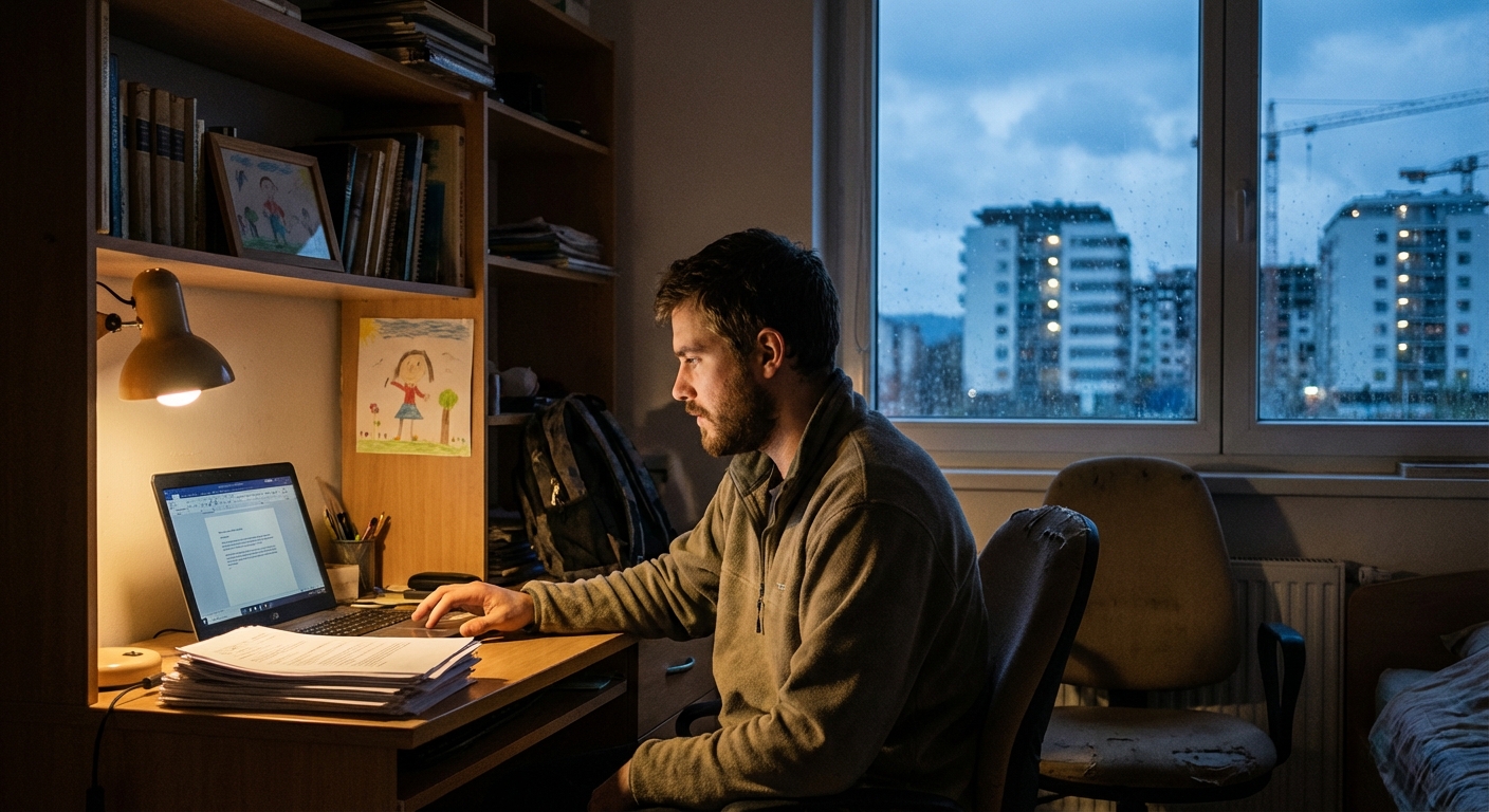 Zaradi naraščajoče stanovanjske krize Slovenija je osamosvojitev mladih vse težja in odložena.