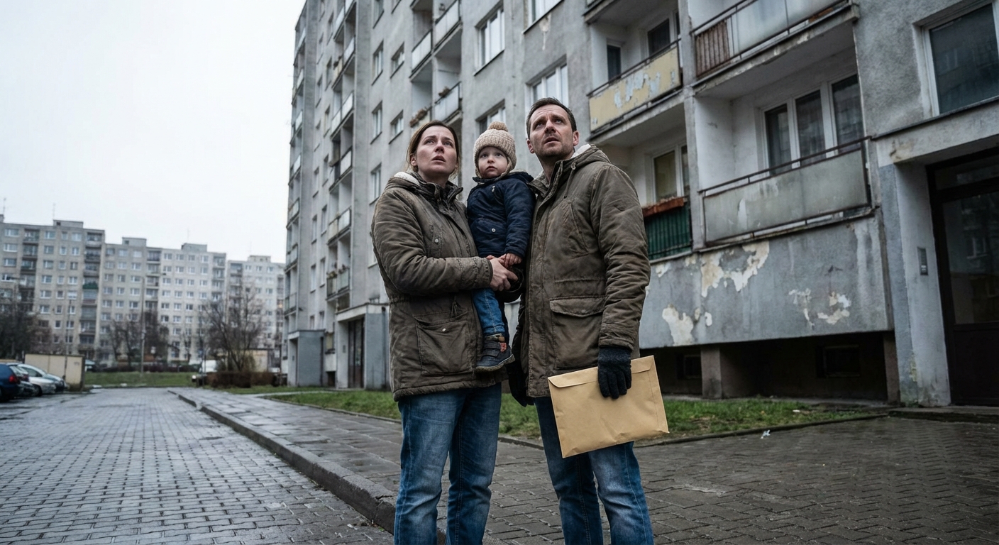 Mlade družine se v Sloveniji soočajo z negotovostjo glede pridobitve neprofitnega stanovanja za mlade družine zaradi stanovanjske krize.