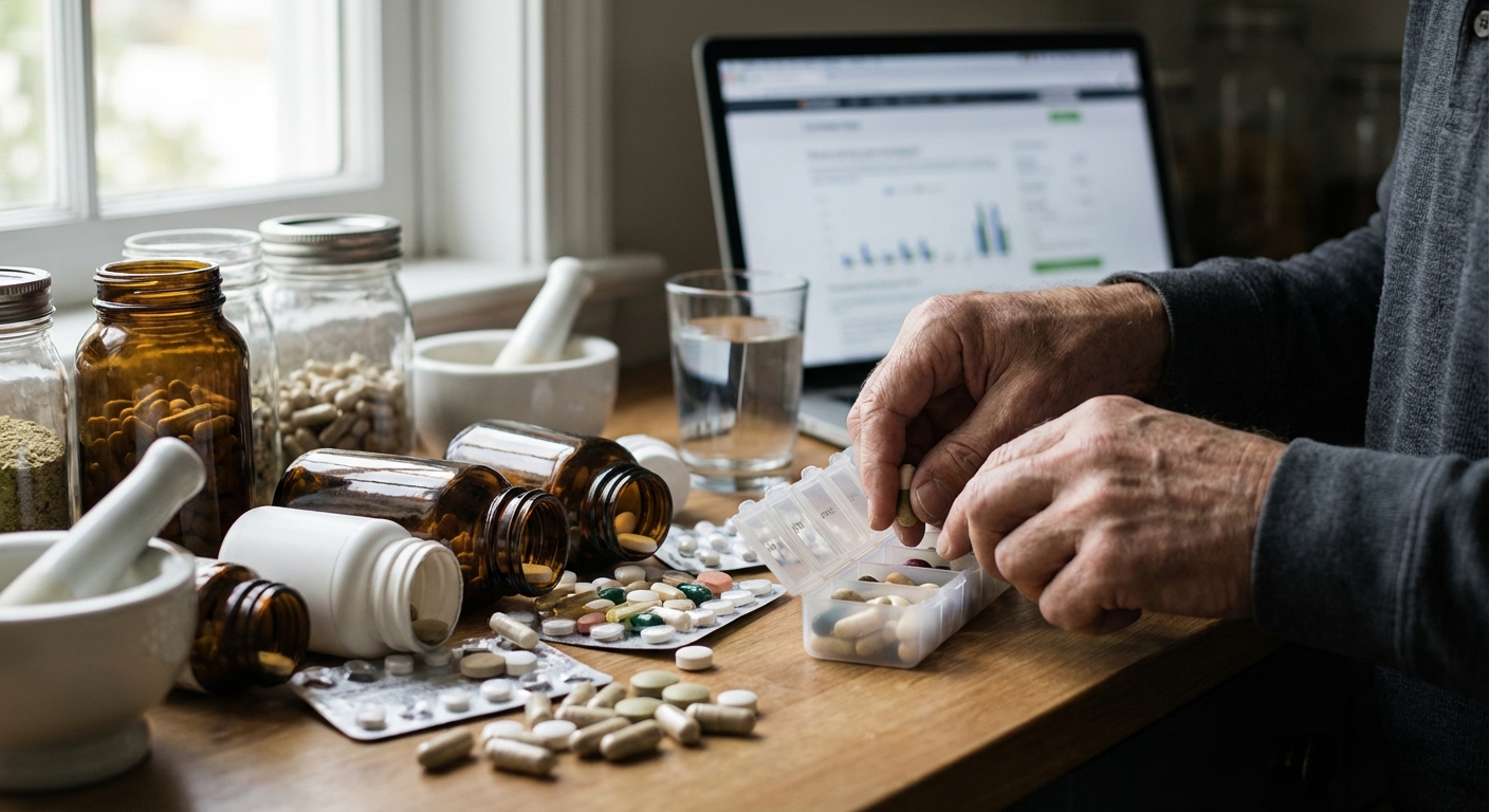 Odgovorno kombiniranje prehranskih dopolnil zahteva premišljen pristop in strokovno znanje.