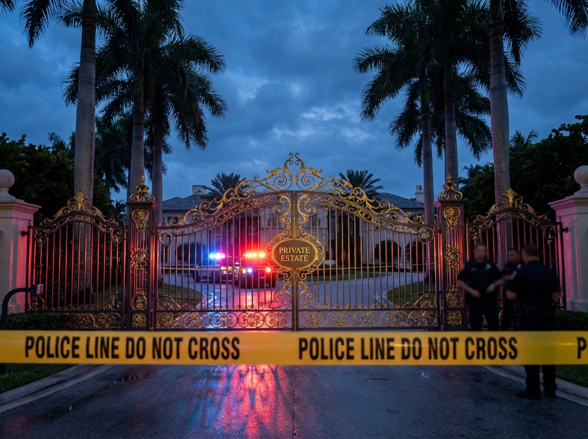 Članek razkriva, kako varnostni incident pri posestvu Donalda Trumpa simbolizira širše družbene izzive, povezane s socialno neenakostjo.