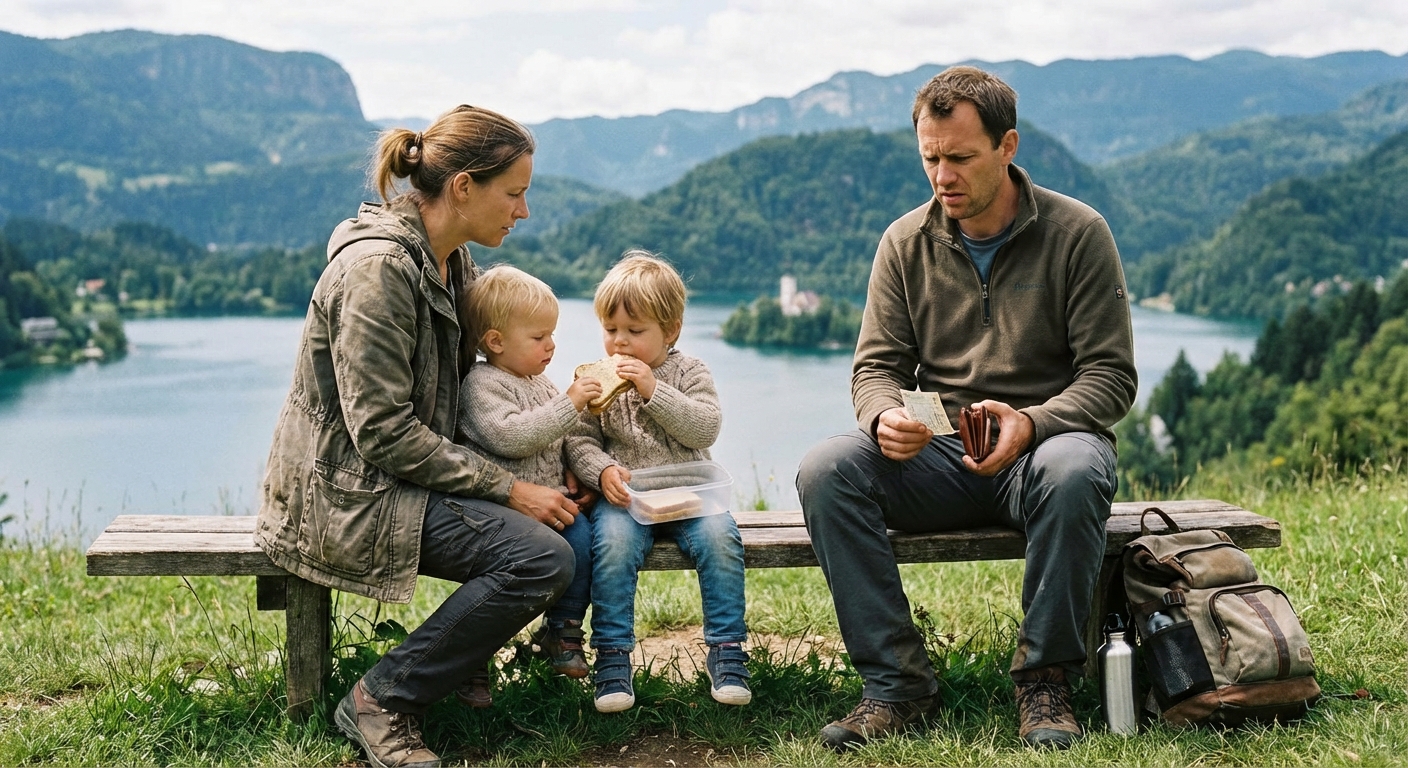 Članek analizira, kako družinski izlet Slovenija cene postajajo velik finančni izziv za povprečne slovenske družine.