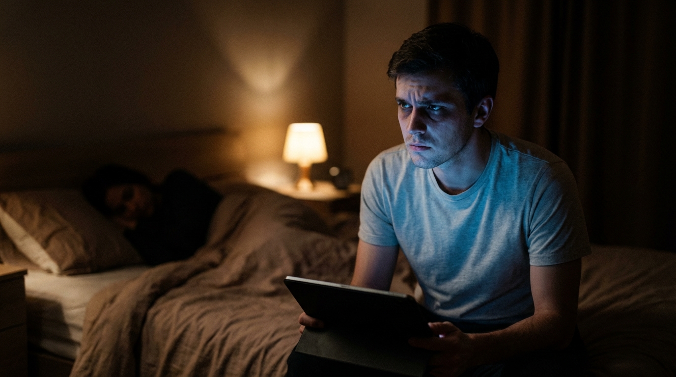 Članek pojasnjuje, kako tesnoba pred spolnim uspehom pogosto povzroča erektilno disfunkcijo namesto neposrednega vpliva digitalnih vsebin.