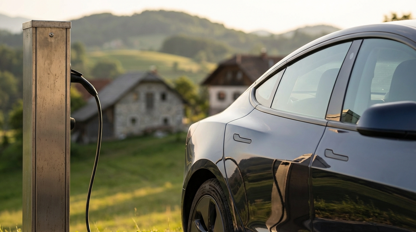 Članek analizira, zakaj nakup električnega avtomobila Slovenija kljub subvencijam še vedno predstavlja velik finančni izziv za mnoge prebivalce.